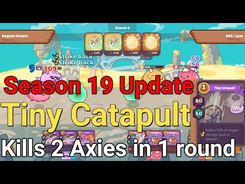 Tiny Catapult Meta Season 19 GG BIRD (Double Kill)