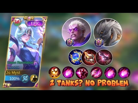 LUNOX INSANE GAMEPLAY | LUNOX BEST BUILD 2023 | TOP GLOBAL LUNOX | MLBB