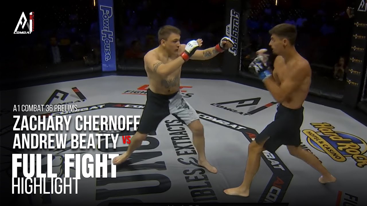 Zachary Chernoff vs Andrew Beatty | Amateur Welterweight Bout | A1 Combat 36 Prelims