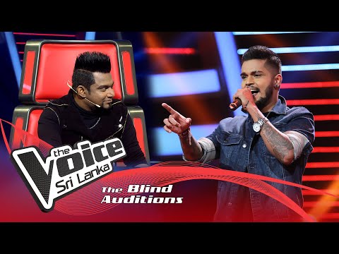 Udaya nadeeshan - Yana Thanaka (යන තැනක)  | Blind Auditions | The Voice Sri Lanka
