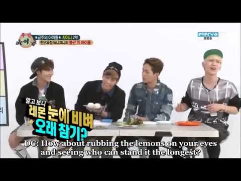 [ENG SUB] 130410 샤이니 (SHINee) 주간 아이돌 (Weekly Idol) part 2/2