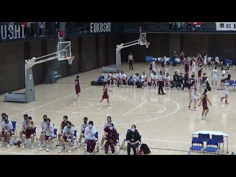 【大学バスケ】中京大学　対　中部学院大学　第93回東海学生バスケットボールリーグ戦　１部・２部入替女子