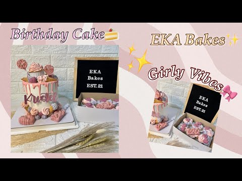 Girly Vibes Birthday Cake | EKA Bakes