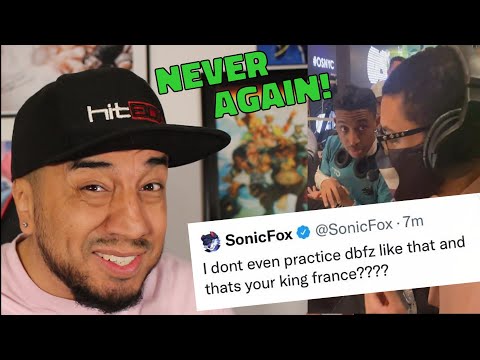 "You will Never Win Again" Sonic Fox Calls Out France! DBFZ Community wants Character Ban NOW!