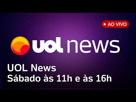 UOL News 1ª Edição ao vivo | 31 de outubro de 2026