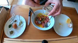 Come condire una tartare classica