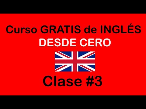 Class #3 of BASIC ENGLISH / I AM MIGUEL IDIOMAS