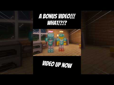 A bonus video??? #minecraft #minecraftshorts #fun #minecraftsurvival #minecraftfarm #bonusvideo