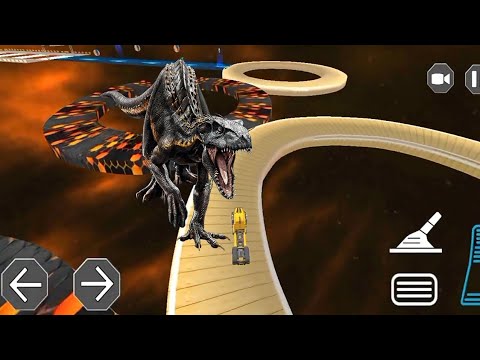 Mega ramp heavy truck driver | Oil tanker truck driving games #gaming #07