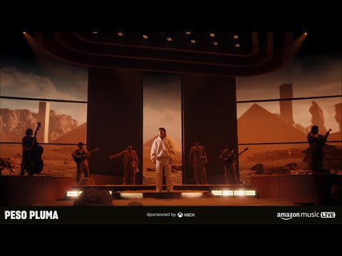 POR LAS NOCHES - PESO PLUMA - Amazon Music Live 2023