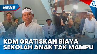 DIPROTES WALI MURID! Dedi Mulyadi Gratiskan Biaya Sekolah Siswa Kurang Mampu di Swasta