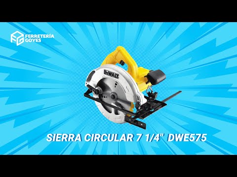 SIERRA CIRUCLAR 7 1/4” DWE560 - DEWALT