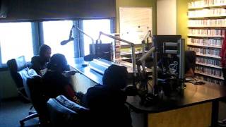 Murs, Skibeatz, and Tabi Booney in the KJHK Studio Pt. 1