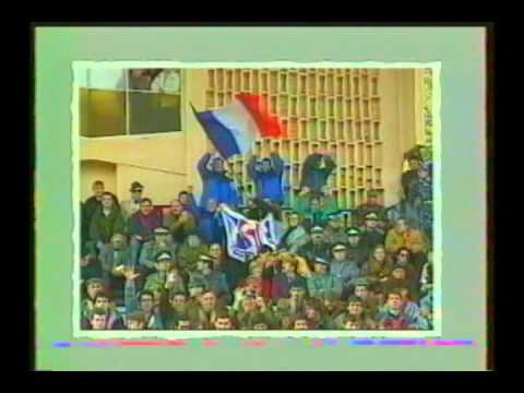 1993 September 15 Universitatea Craiova Romania 0 Paris St Germain France 2 Cup Winners Cup