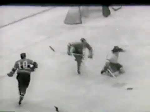 1954 Stanley Cup Finals   Canadiens vs  Red Wings   game 5