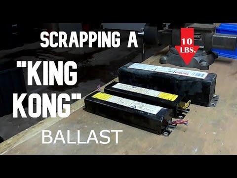 Scrapping A Mega Ballast, 10.7 Pounds!