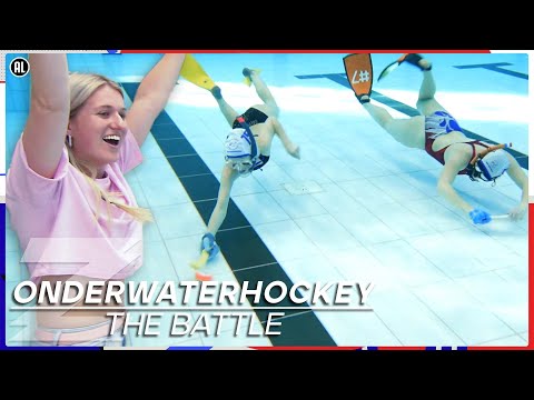 GAAN DE MEIDEN DIT WINNEN...?!🧜🏼‍♀️ | THE BATTLE ONDERWATERHOCKEY | Zappsport |