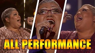 Christina Wells America&#39;s Got Talent 2018 Semifinalist ALL Performances｜GTF