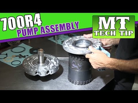 700R4 Pump Assembly built by Luis | Monster Transmission