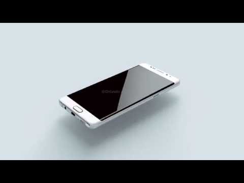 Samsung Galaxy Note 7 Edge : premier rendu