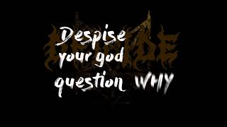 🌺 Deicide - Once Upon The Cross【Lyric video】