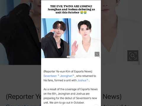 OMG Jeonghan Joshua unit??!!!😭#seventeen #jeonghan #joshua #kpop #kpopedit #seventeen #kpopband
