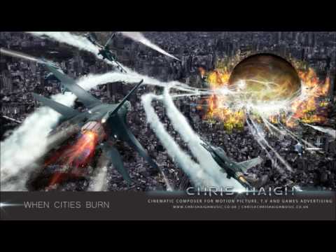 When Cities Burn - Chris Haigh | Aggressive Powerful Epic Heavy Industrial Rock |