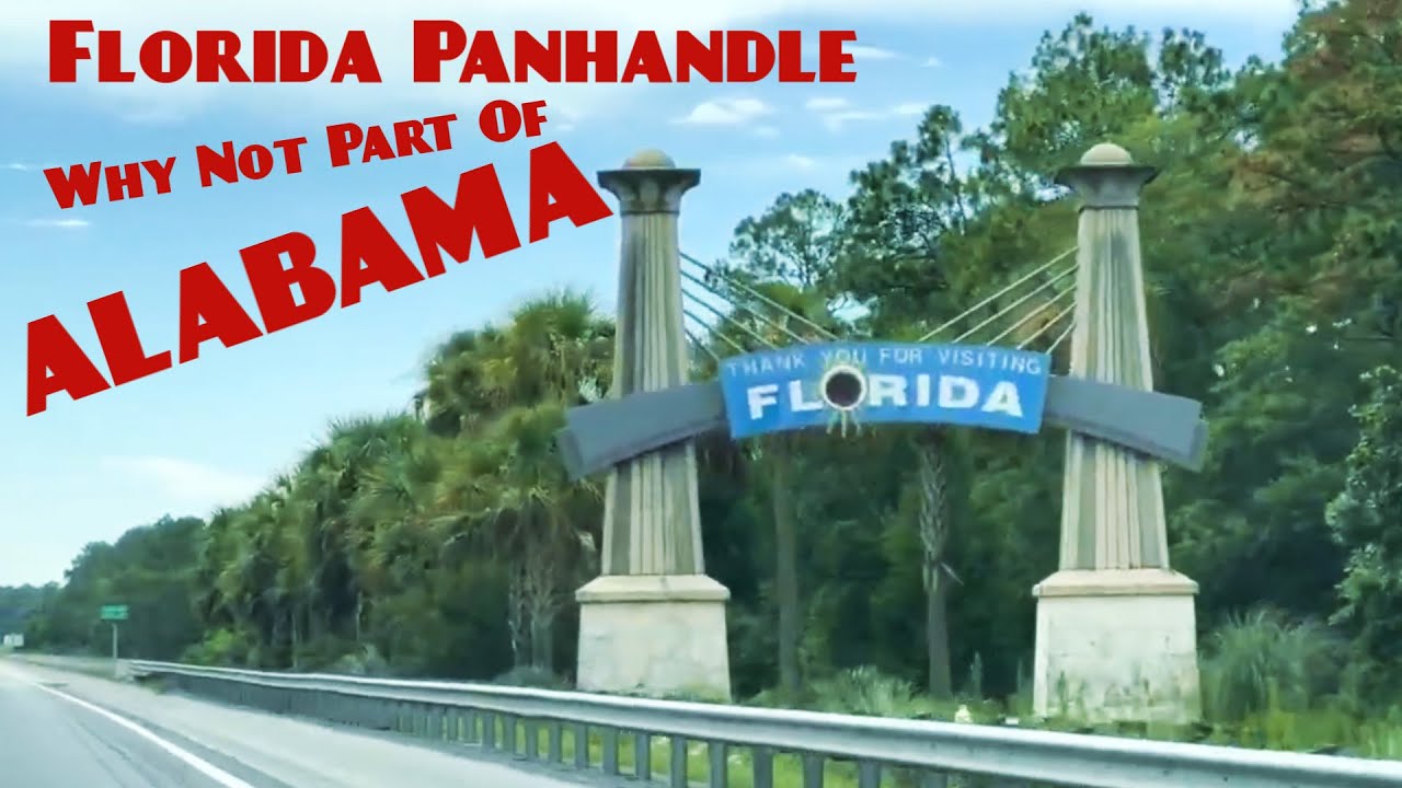 Why is the Florida Panhandle not Alabama? More REF