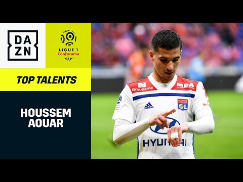 Houssem Aouar: Top Talents | Ligue 1 | DAZN Highlights