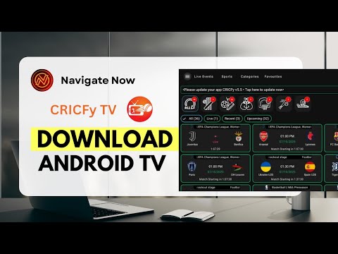 How to download Cricfy TV in android TV
