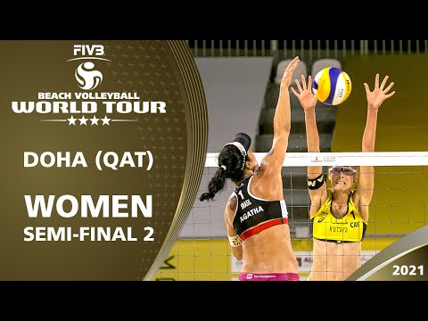 Women’s Semi-Final 2: Agatha/Duda vs. Pavan/Melissa | 4* Doha 2021