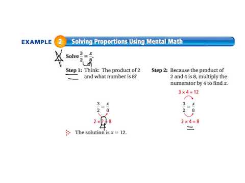 Big Ideas Math Grade 7 5.3 Lesson Writing Proportions