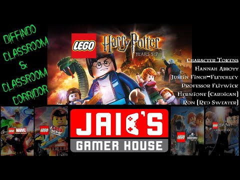Lego Harry Potter 5-7 - Free Play - The Classroom Corridor and Diffindo Classroom (Collectibles)