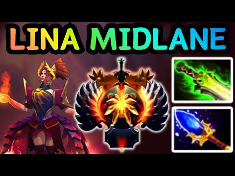 🔥 LINA MID — INSANE BURST DAMAGE | DOTA 2 GAMEPLAY 🔥
