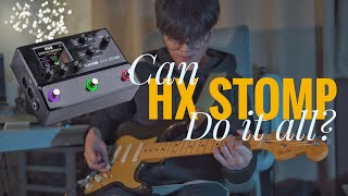 HX STOMP as my ALL-IN-ONE RIG!!!