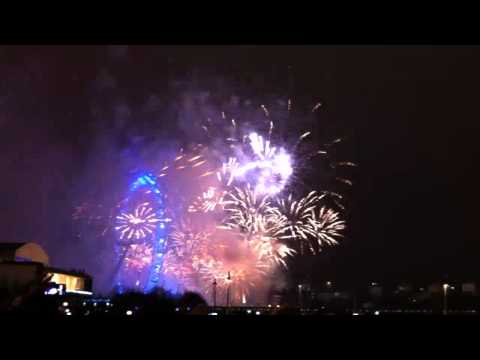 2011 New Year Countdown ＠ London Waterloo Bridge