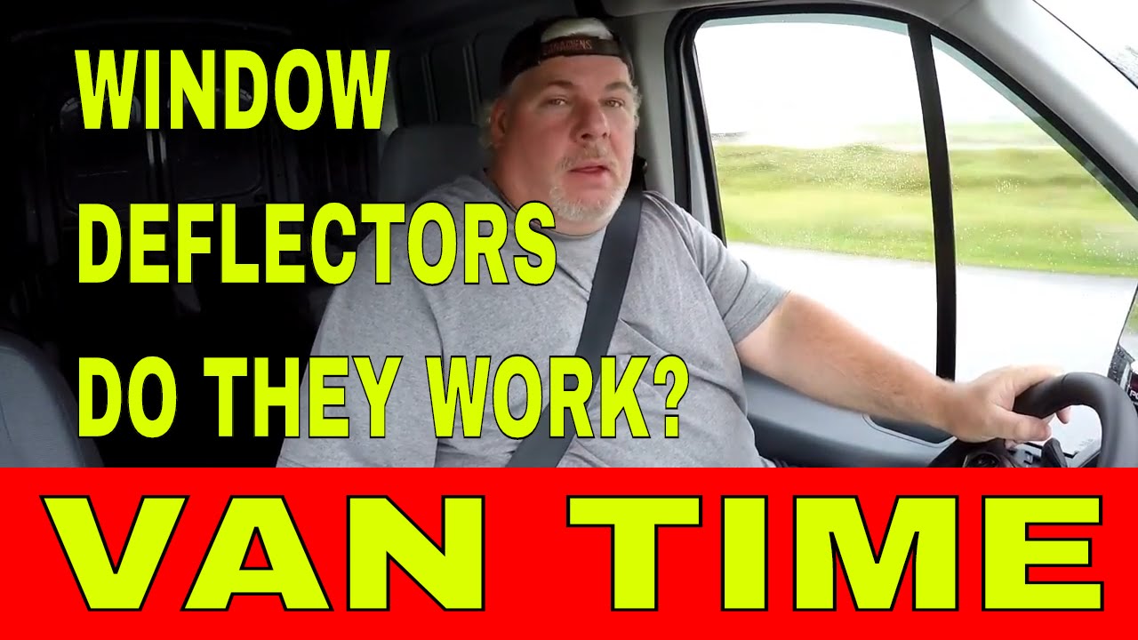 Watch video FORD TRANSIT WINDOW DEFLECTORS DO THEY WORK Now FORD TRANSIT WINDOW DEFLECTORS DO THEY WORK