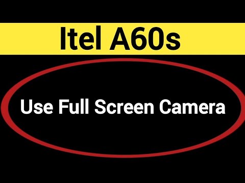 How to use full screen camera, full screen camera Kaise chalayen, itel A60s me full screen camera me