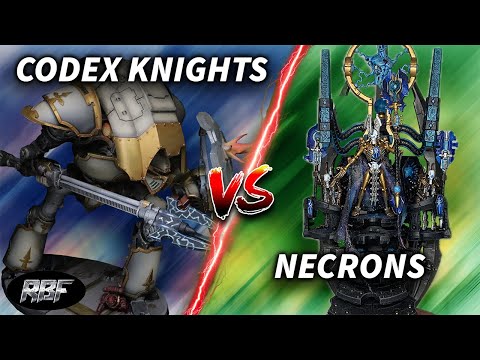 Imperial Knights vs Necrons RBF56 #warhammer #battlereport