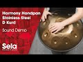 Sela SE 201 Harmony Handpan D Kurd Stainless Steel