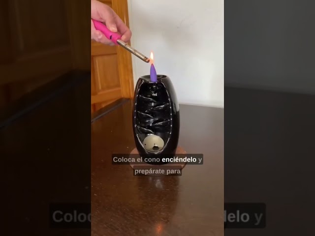 Vídeo relacionado con Navaris Quemador de Incienso de Vidrio - Soporte Incienso Varilla Conos Velas de Té Palo Santo, Salvia - Porta Incienso Atrapaceniza - Inciensario para Meditación y Aromaterapia