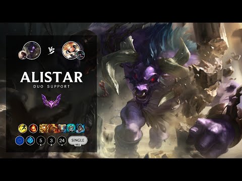 Alistar Support vs Lux - EUW Master Patch 12.9