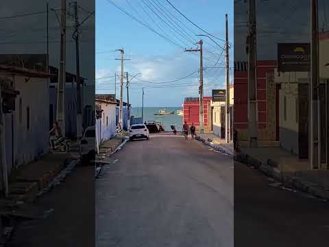Final da rua principal Rio do fogo - Rn