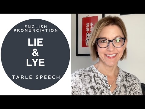 Learn to Pronounce LIE & LYE | American English Homophones | English Pronunciation Lesson