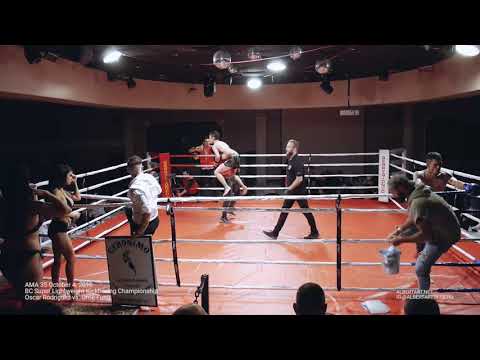 AMA 35 - FIGHTS AT FRASERVIEW VANCOUVER - Oscar Rodriguez vs Orrie Fung #Kickboxing Championship