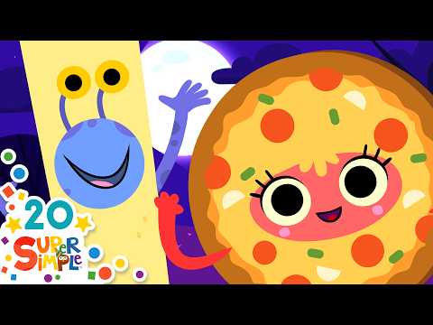Halloween Night | 🍕 Dress Up As Food You Like for Halloween Night! | Super Simple Songs