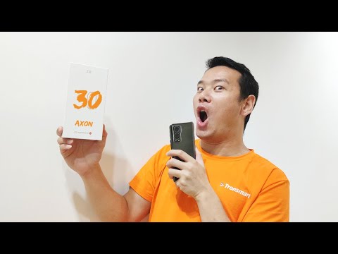 ZTE AXON 30 5G Unboxing - International Version [English]