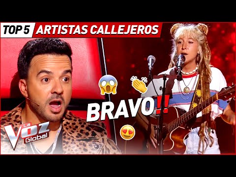 STREET PERFORMERS who left coaches SPEECHLESS on The Voice 😱