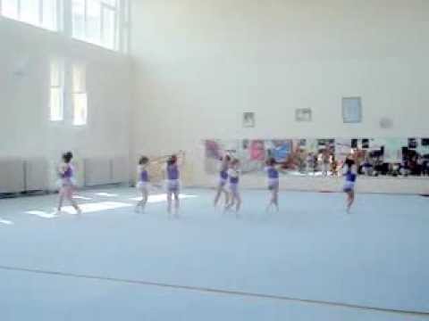 ALEXANDRA JUCAN -PRIMII PASI IN GIMNASTICA RITMICA