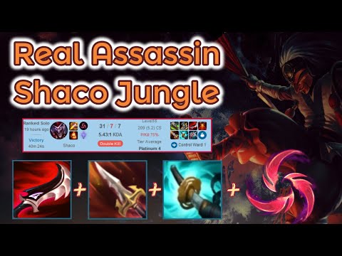 31 Kills Duskblade Shaco Jungle Ranked - Season 11 [League of Legends] Full Gameplay -Infernal Shaco